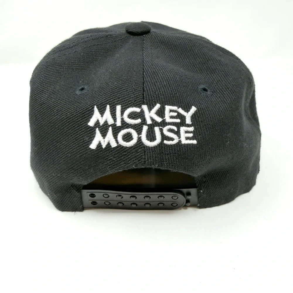 Disney Mickey Mouse Snapback‎ Hat Black Adjustable Kids Cap